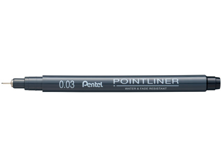Pentel Feutre technique permanent Pointliner, set de 14