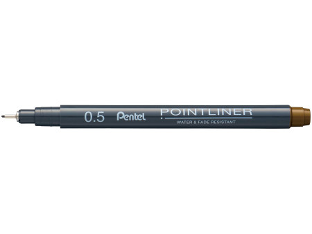 Pentel Feutre technique permanent Pointliner, set de 14