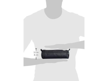 Alassio Trousse, en cuir, noir