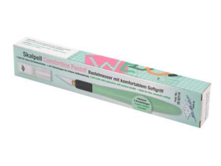 WEDO Scalpel Comfortline Pastell, longueur : 150 mm, menthe