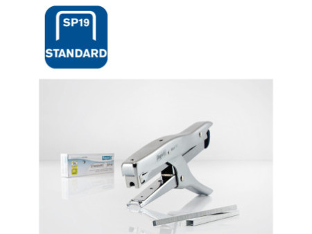 Rapid Pince agrafeuse Maxi SP, capacité: 20 feuilles, argent