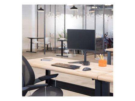 Fellowes Bras support pour écran Seasa avec socle, noir