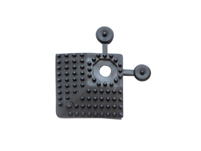 miltex Elément d'angle Yoga Grip Ultra, 60 x 60 mm, noir
