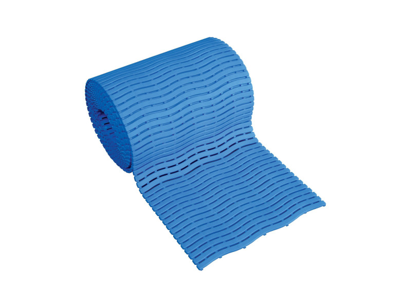 miltex Tapis de travail Yoga Spa Basic, 600 mm x 15 m, bleu