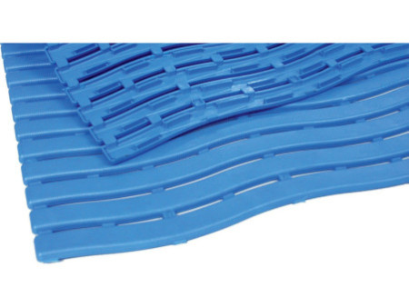 miltex Tapis de travail Yoga Spa Basic, 600 mm x 15 m, bleu