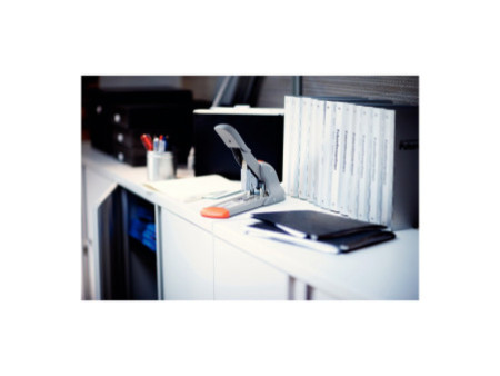 Rapid Agrafeuse renforcée Fashion HD210, argent/orange