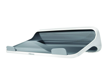 Fellowes Support I-Spire pour ordinateur portable,blanc/gris