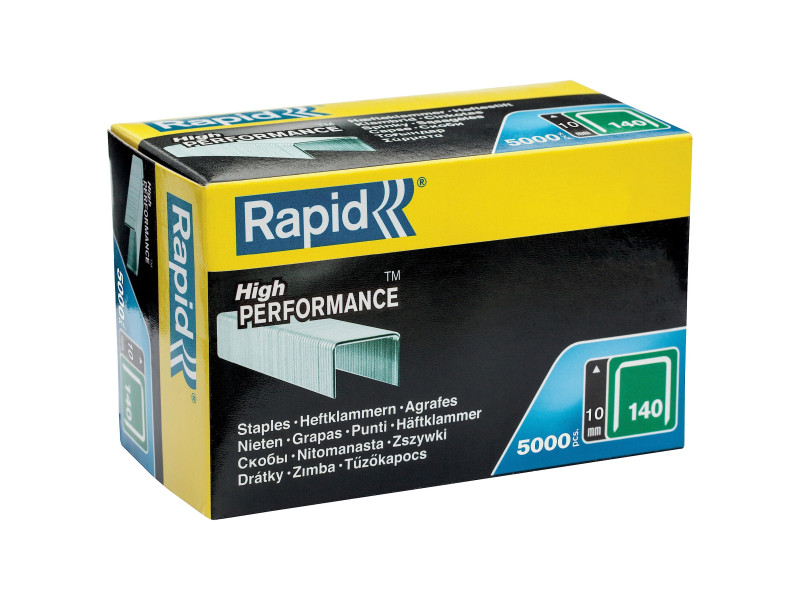 Rapid Agrafes 140/10, contenu: 5.000 pièces, zingué