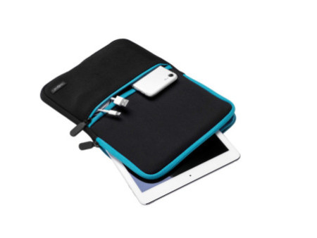 PAGNA Housse 'Go' pour PC-tablette, noir / bleu azur