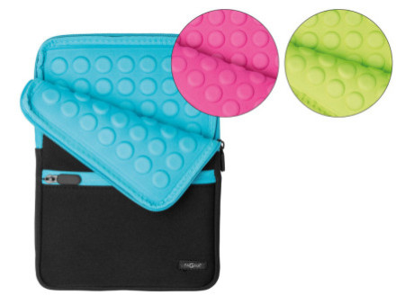 PAGNA Housse 'Go' pour PC-tablette, noir / rose foncé