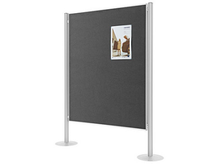 magnetoplan mur de présentation set 1, (L) 1345 x (H)1800 mm