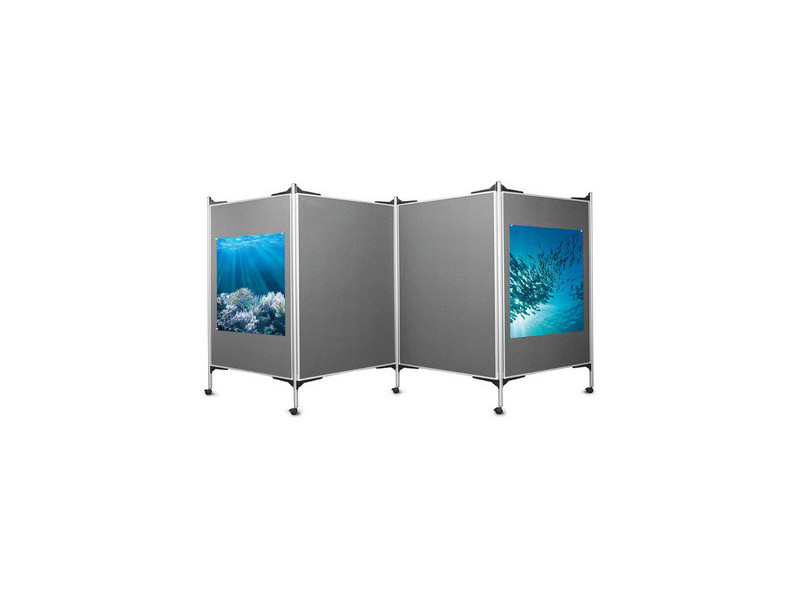 magnetoplan Panneau d'exposition mobile set 2
