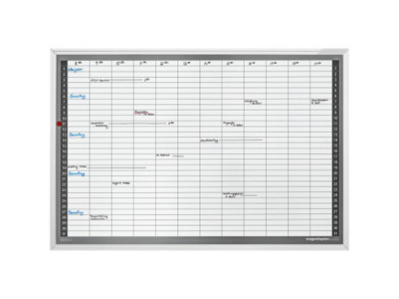 magnetoplan Planning mensuel, (L)920 x (H)625 mm