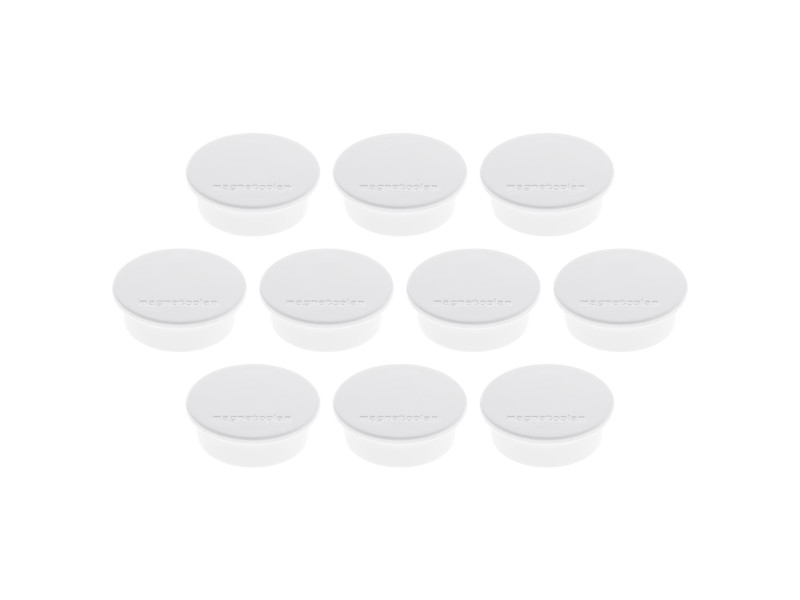 magnetoplan Discofix aimant rond 'color', blanc