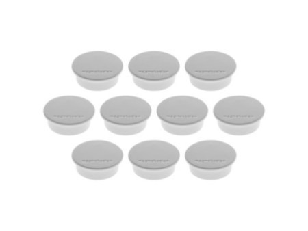 magnetoplan Discofix aimant rond 'color', gris