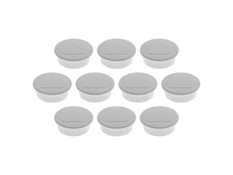 magnetoplan Discofix aimant rond 'color', gris