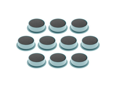 magnetoplan Discofix aimant rond 'color', bleu
