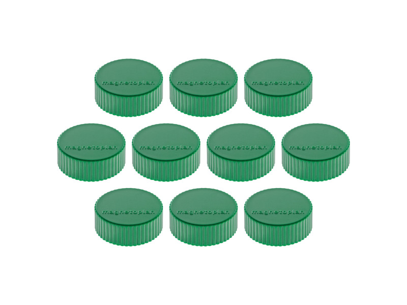 magnetoplan Discofix aimant rond 'magnum', vert