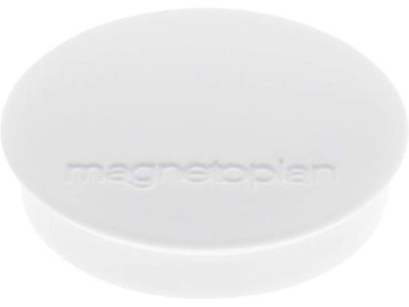 magnetoplan Discofix aimant rond 'standard', blanc