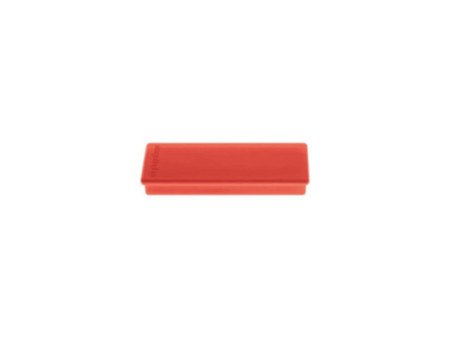 magnetoplan Aimant rectangulaire, rouge