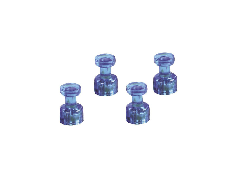 magnetoplan Porte-mémo aimanté, diamètre: 11 mm, bleu
