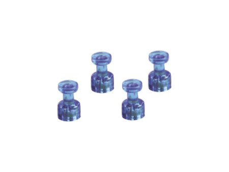 magnetoplan Porte-mémo aimanté, diamètre: 11 mm, bleu