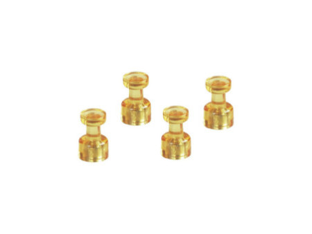 magnetoplan Porte-mémo aimanté, diamètre: 11 mm, rouge