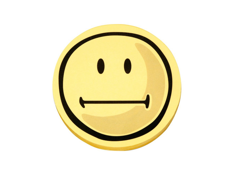 magnetoplan Symboles d'évaluation Smilies, neutre, rond