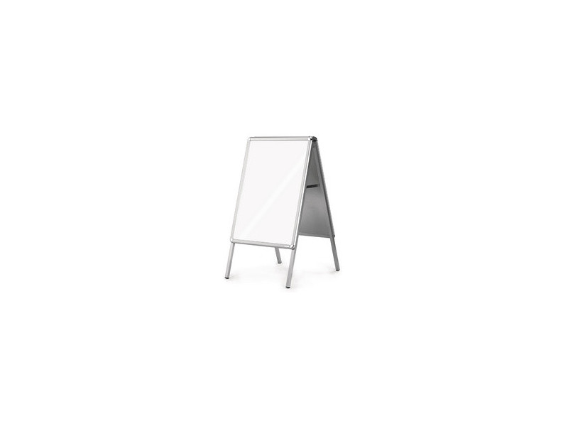 magnetoplan Chevalet publicitaire SP, A0, argent/argent