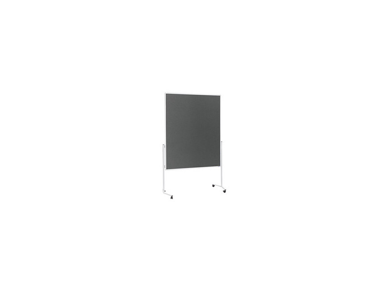 magnetoplan tableau de présentation,(L)1200x(H)1500 mm, gris