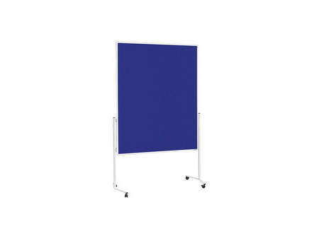 magnetoplan tableau de présentation,(L)1200x(H)1500 mm, bleu