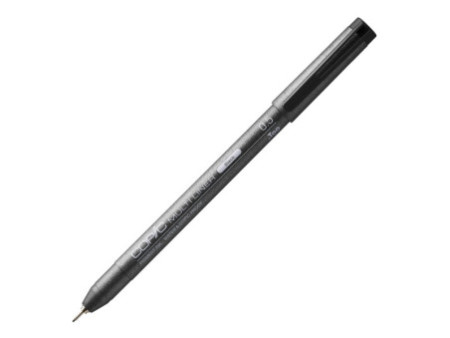 COPIC Feutre MULTILINER, 0,5 mm, noir