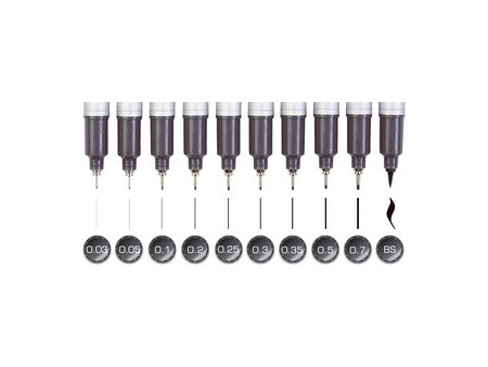 COPIC MULTILINER SP 0,05 mm, noir