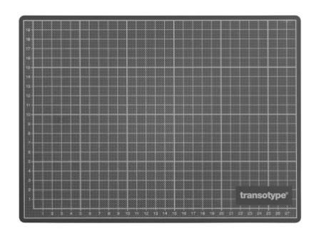 transotype Tapis de découpe, (L)300 x (P)220 x (H)3 mm