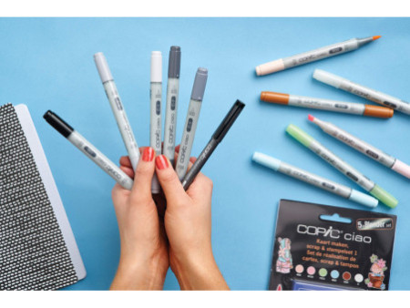 COPIC Marqueur ciao, kit de 5+1 'Pastels'