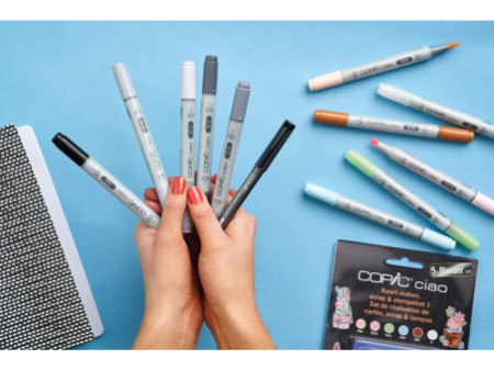 COPIC Kit de marqueurs Hobbymarker ciao 5+1, Manga 1
