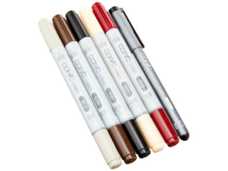 COPIC Kit de marqueurs ciao 5+1, Manga 5