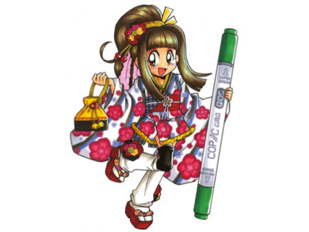 COPIC Kit de marqueurs ciao 5+1, Manga 5
