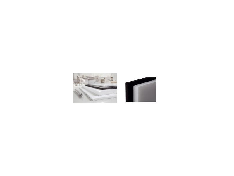 transotype Carton plume Foam Boards, 700 x 1.000 mm,noir,5mm
