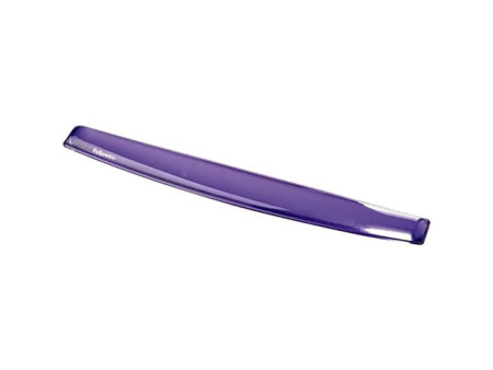 Fellowes Repose-poignets pour clavier Crystals Gel, violet