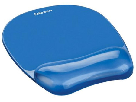 Fellowes Repose-poignets pour clavier Crystals Gel, violet