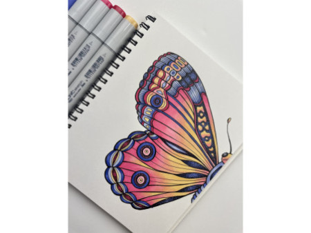 COPIC Marqueur pointe pinceau sketch, Set A de 72