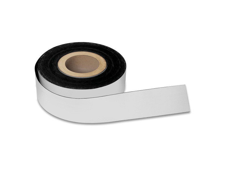magnetoplan Bande magnétique, PVC, 30 mm x 30 m, blanc