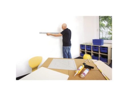 magnetoplan kit de plaques murales 'magnetowand', 2 m2