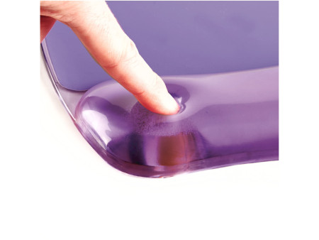 Fellowes Repose-poignet avec tapis de souris Crystal Gel