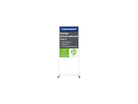 magnetoplan tableau univ., (l)750 x (L)1.200 mm, feutre bleu