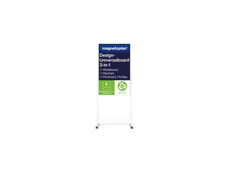 magnetoplan tableau univ., (l)750 x (L)1.200 mm, feutre bleu