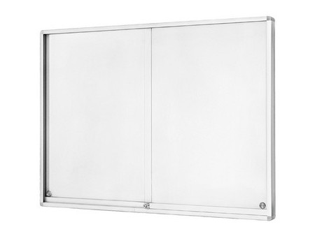 magnetoplan Vitrine d'affichage à porte coulissante, 27x A4