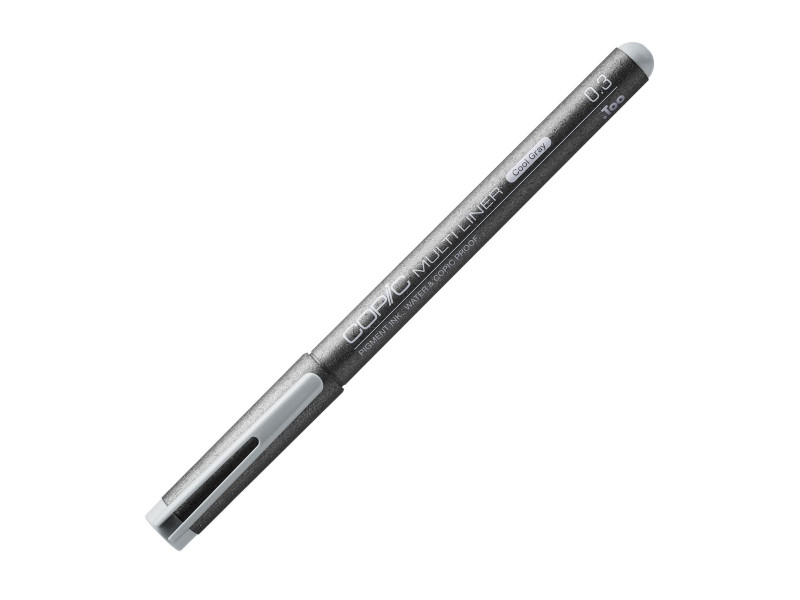 COPIC Feutre MULTILINER, 0,3 mm, cool grey