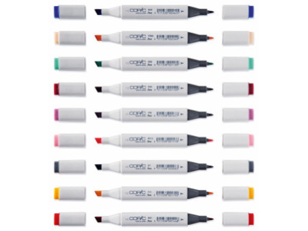 COPIC Marqueur classic, kit 12 couleurs de printemps